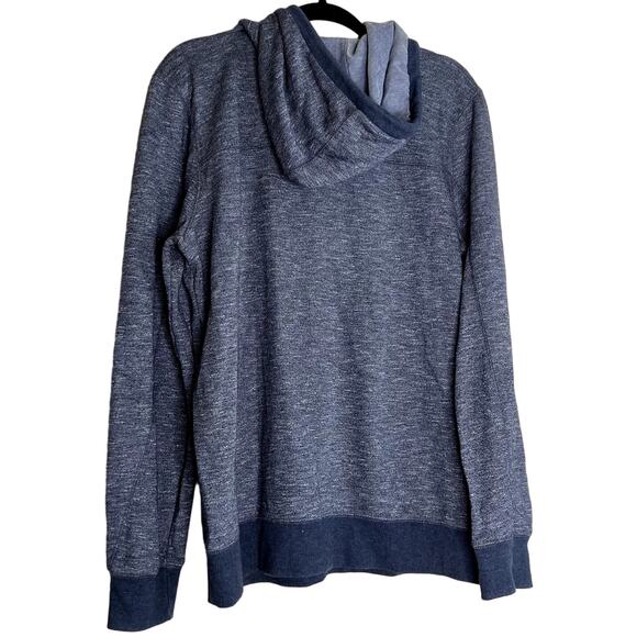 Dravus Hoodie Men Large Sweater Gray Hooded Pullover Pocket Comfy Fall Winter - Picture 2 of 12